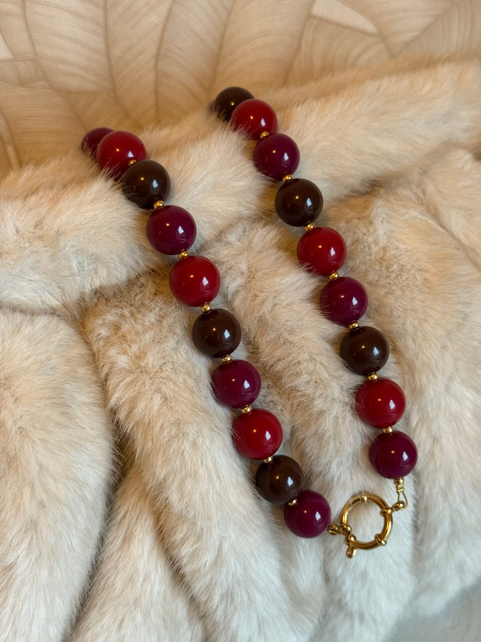 Kralen ketting colorfull