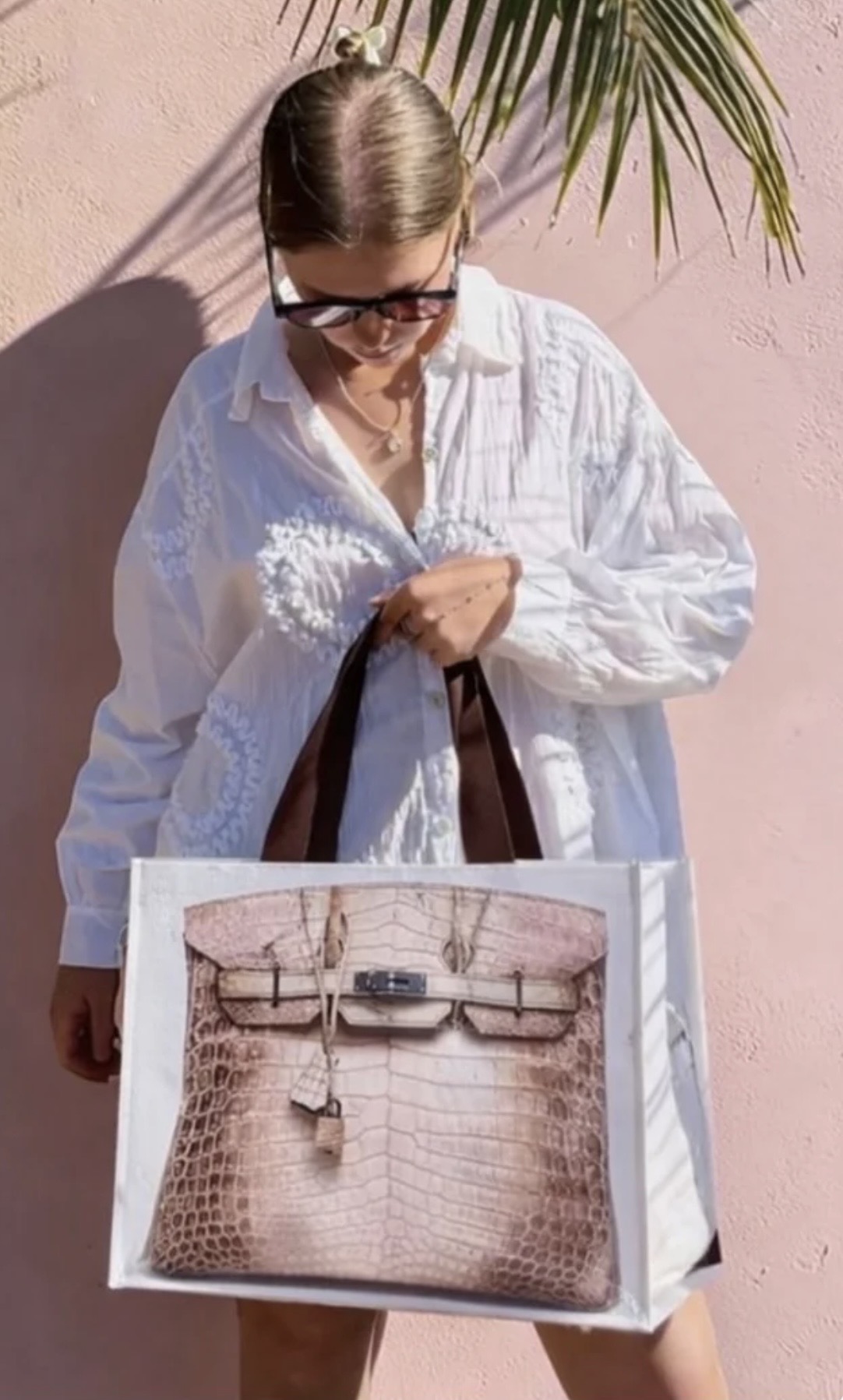 The icon shopper croco classic